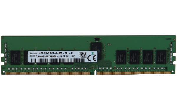 DELL - HMA82GR7AFR8N-UH - Dell 16GB (1*16GB) 2RX8 PC4-2400T-R DDR4-2400MHZ MEMORY DIMM - 16 GB -