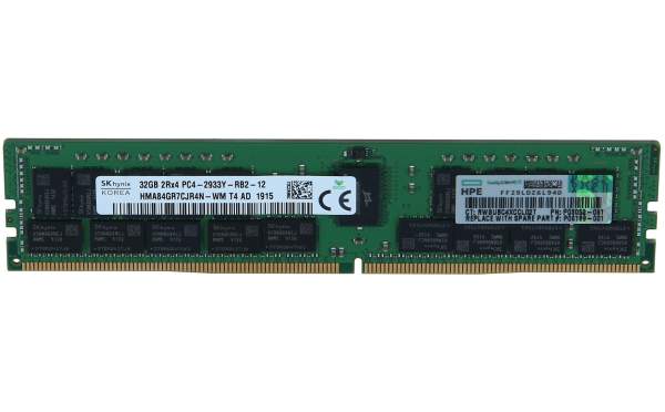 Samsung - P03052-091 - 32GB (1*32GB) 2RX4 PC4-23400Y-R DDR4-2933MHZ RDIMM - 32 GB - DDR4