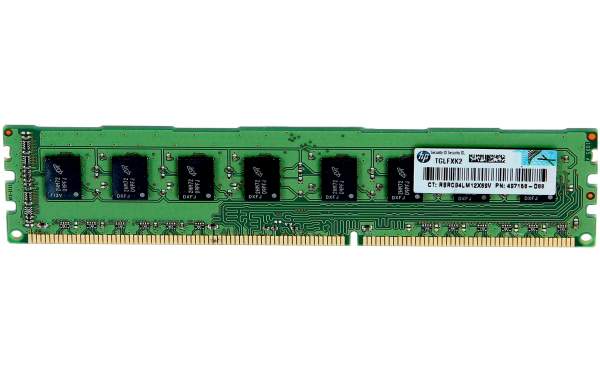HP - 497158-D88 - 4GB PC3-10600 - 4 GB - DDR3 - 1333 MHz - 240-pin DIMM