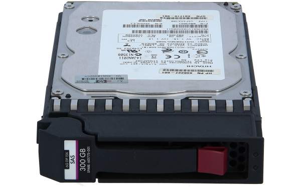 HPE - 606227-001 - 606227-001 HP 300GB 15K 6G LFF SAS MSA2/P2000 HDD - Festplatte - Serial Attac