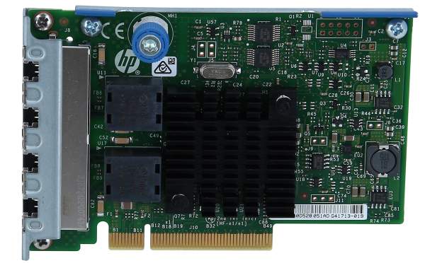 HPE - 665238-001 - ETHERNET 1GB 4-port 366FLR - Scheda di interfaccia - PCI-Express