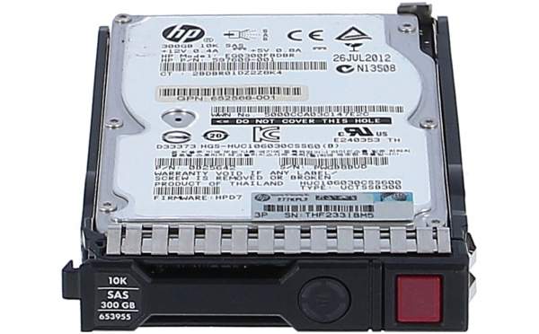 HPE - 693569-001 - M6625 300GB 6G SAS 10K rpm SFF (2.5-inch) Dual Port Hard Drive 300GB SAS Inte