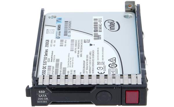 HP - 804639-B21 - HP 200GB 6Gb SATA 2.5in WI-PLP SC SSD