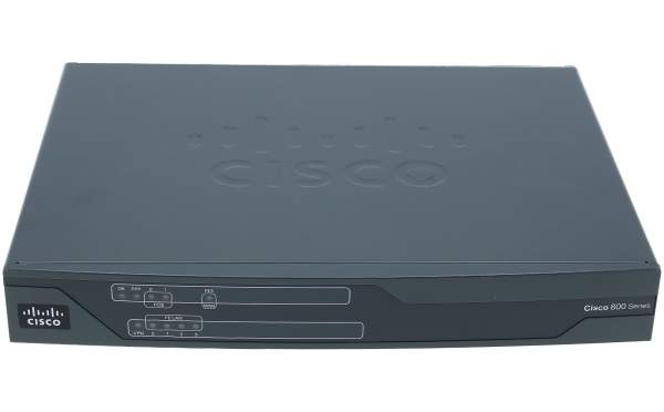 Cisco - C881G-4G-GA-K9 - 881 4G - WAN Ethernet - Gigabit Ethernet - Slot per scheda SIM - Nero