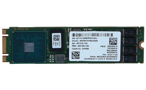 Intel - SSDSCKKB240G801 - D3-S4510 240GB M.2 80mm SATA 6Gb