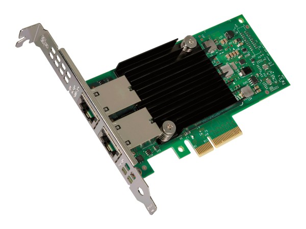 Intel - X550T2BLK - X550T2BLK - Interno - Cablato - PCI Express - Ethernet - 10000 Mbit/s - Nero - Verde