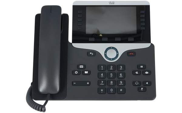 Cisco - CP-8811-K9= - 8811 - IP Phone - Nero - Cornetta cablata - Scrivania/Parete - LCD - 800 x 480 Pixel