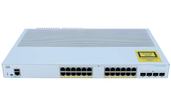 Cisco - CBS250-24P-4X-EU - CBS250 Smart 24-port GE, PoE, 4x10G SFP+