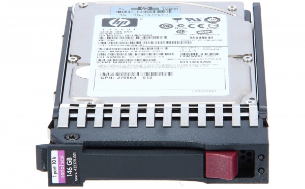 HPE - DG146ABAB4 - HP 146GB SAS 2.5'' 10K HOT PLUG - Festplatte - Serial Attached SCSI (SAS)