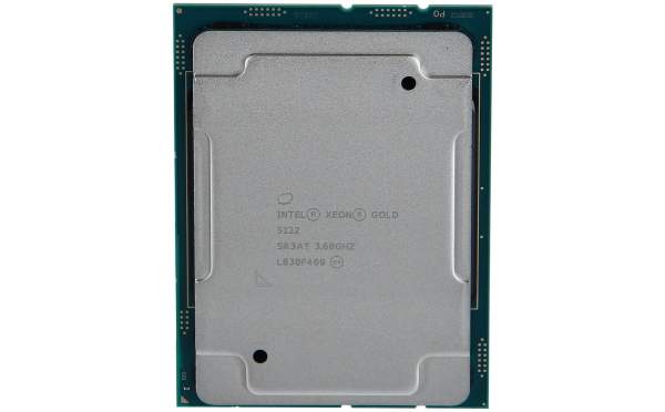 Intel - BX806735122 - Intel Xeon Gold 5122 - 3.6 GHz - 4 Kerne - 8 Threads