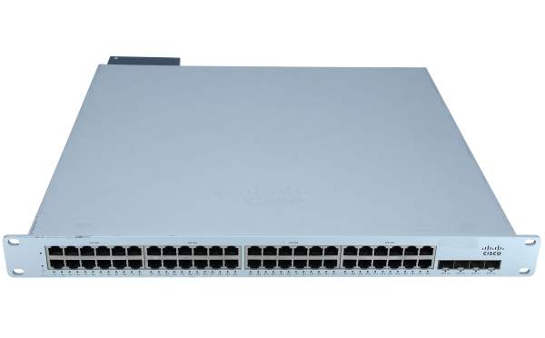 Cisco - MS250-48FP-HW - Meraki Cloud Managed MS250-48FP - Switch - L3 - Managed - 48 x 10/100/1000 (PoE+) + 4 x SFP+ - desktop - rack-mountable - PoE+ (740 W)