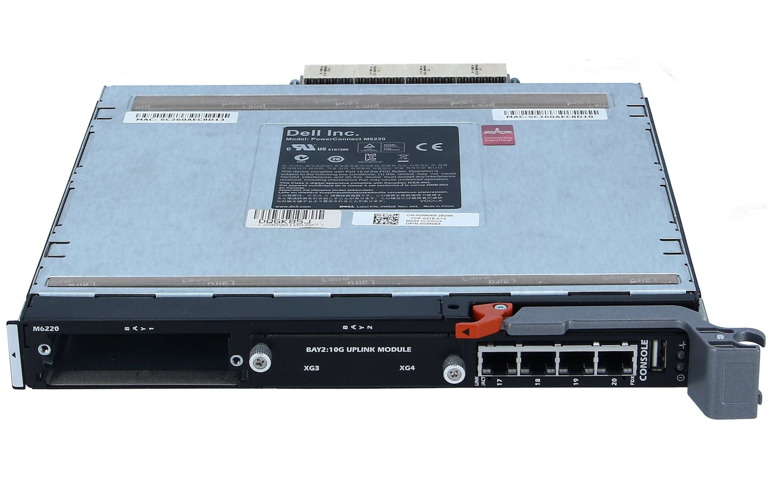 Juniper EX4550-32F-AFI 32-Port 1/10GbE SFP+ Switch w/2x Pwr,EX4550