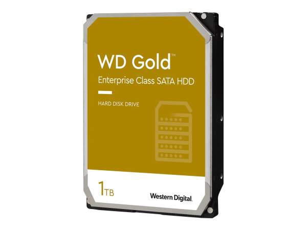 WD - WD1005FBYZ - Gold Datacenter - Hard Drive - 1 TB - internal - 3.5" - SATA 6Gb/s - 7200 rpm - bu