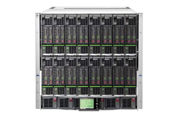 HP - 403318-B22 - HP BladeSystem c7000 Enclosure, Three-Phase International with 6 Power Supplie