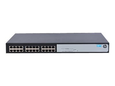 HPE - JG708B - OfficeConnect 1420 24G - Non gestito - Gigabit Ethernet (10/100/1000) - Full duplex - Montaggio rack - 1U