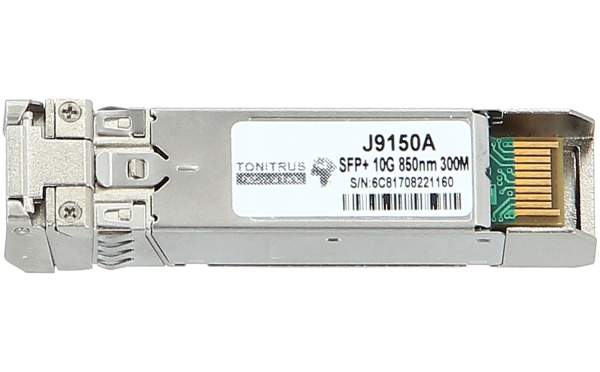 Tonitrus - J9150A-C - X132 - SFP+ transceiver module - 10 GigE - 10GBase-SR - LC multi-mode - up to 300 m - 850 nm - HPE compatible