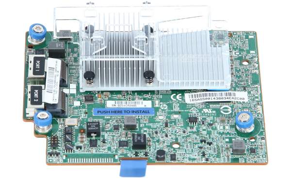 HPE - 749974-B21 - SmartArray P440ar/2GB FBWC 12Gb 2-ports Int FIO SAS Controller - SAS - SATA - PCI Express x8 - 0 - 1 - 1 ADM - 5 - 6 - 10 - 50 - 60 - 12 Gbit/s - 2048 MB - DDR3