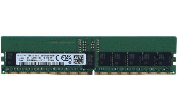 HPE - P50311-B21 - SmartMemory - DDR5 - module - 32 GB - DIMM 288-pin - 4800 MHz / PC5-38400 - CL40 - 1.1 V - registered