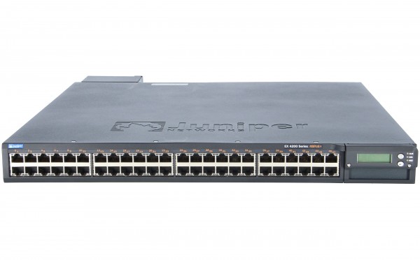 JUNIPER - EX4200-48PX - EX 4200, 48-port 10/100/1000BaseT PoE-plus + 930W AC PS