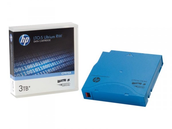 HPE - C7975AL - Ultrium RW Custom Labeled Data Cartridge - LTO / Ultrium - 3.000 GB Daten-Cartri