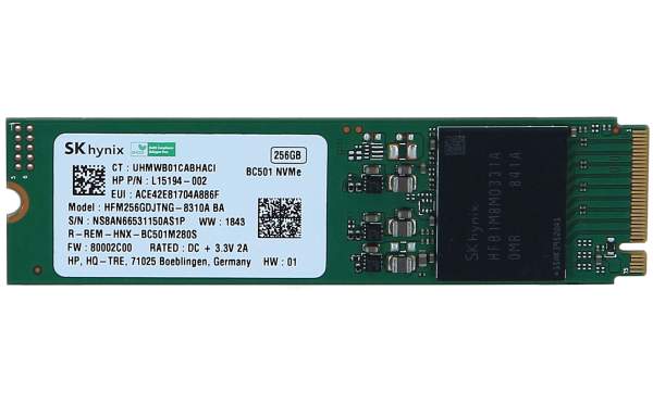 HP - L15194-002 - SSD 256GB Gen 3X2 F M.2 2280