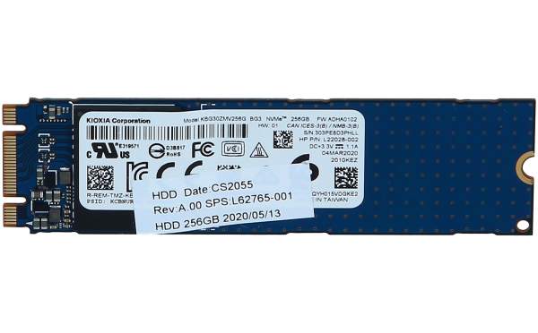 HP - L22028-002 - SSD 256GB M.2 2280 Bg3 Pcie - Solid State Disk