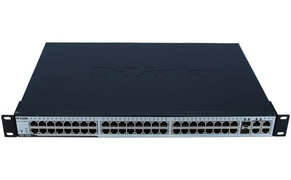 D-Link - DES-1252 - 48-port 10 100Mbps L2 Switch with 4 Gigabit Copper Ports