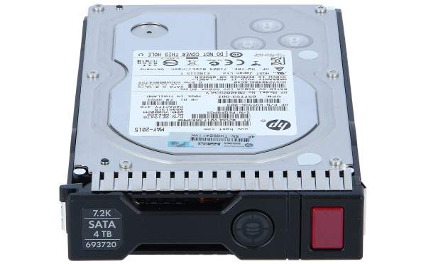 HPE - 695503-008 - 695503-008 HP 4TB 7.2K 6G LFF SATA HARD DRIVE - Serial ATA - 4.000 GB
