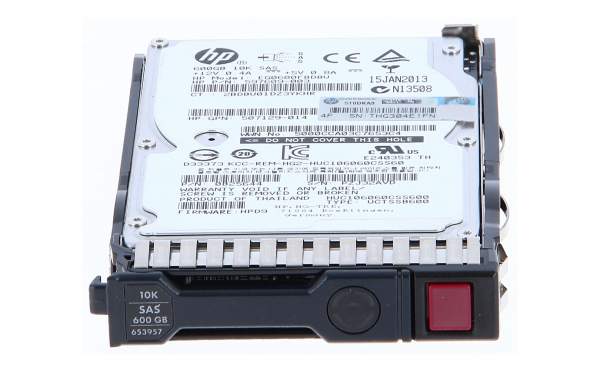 HPE - EG0600FBDSR - HP HDD 600GB 6G SAS SFF 10K DP - Festplatte - Serial Attached SCSI (SAS)