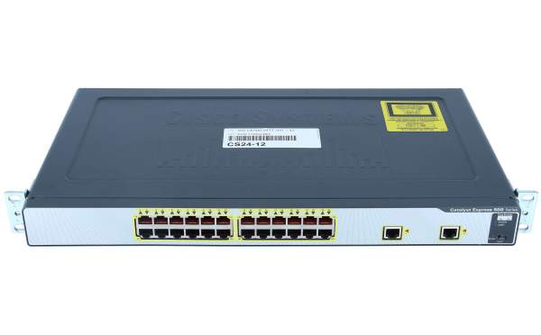 Cisco - WS-CE500-24TT - 24 10/100 and 2 10/100/1000BT uplinks, GUI software