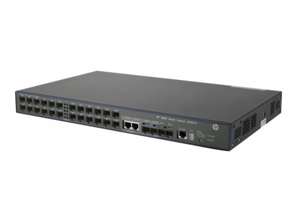 HP - JG303A#ABB - 3600-24-SFP v2 EI Switch - Switch - 1.000 Mbps - 24-Port - Rack-Modul