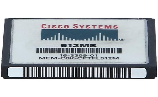 Cisco - MEM3800-512CF= - 512MB Compact Flash for the Cisco 3800 Series