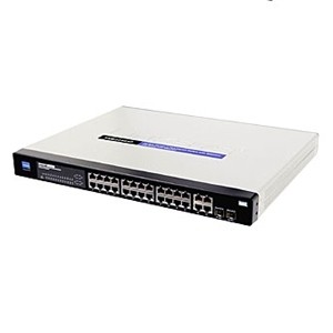 Cisco - SRW224G4P - SRW224G4P 24-Port WebView Gigabit Ethernet Switch with PoE