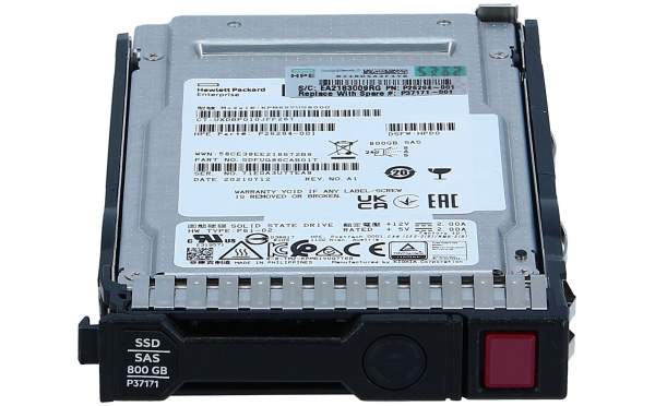 HP - P37171-001 - SSD 800GB SAS 2.5" SFF MU SC
