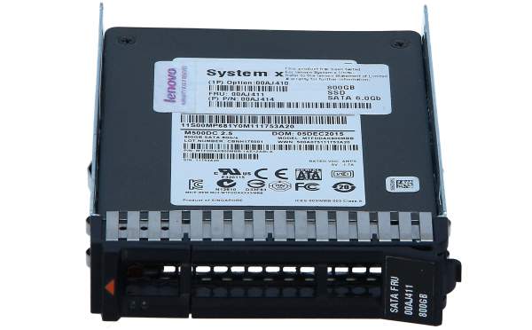 IBM - 00AJ411 - 800GB SATA 2.5in MLC G3HS Enterprise Value SSD