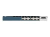 Cisco - WS-C3560X-24U-E - Catalyst 3560X - Gestito - L2/L3 - Gigabit Ethernet (10/100/1000) - Supporto Power over Ethernet (PoE) - Montaggio rack - 1U