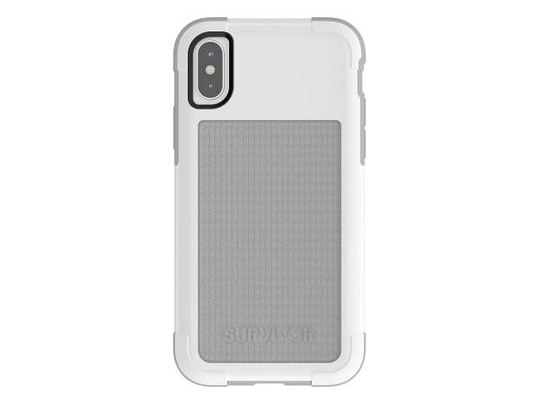 GRIFFIN - TA43980 - Survivor Fit f?r iPhone X in White/Gray