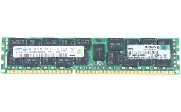 HPE - 632204-001 - 632204-001 - 16 GB - 1 x 16 GB - DDR3 - 1333 MHz - 240-pin DIMM
