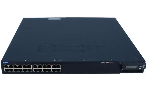 JUNIPER - EX4200-24PX - EX 4200, 24-port 10/100/1000BaseT PoE-plus + 930W AC PS, includes 50cm V