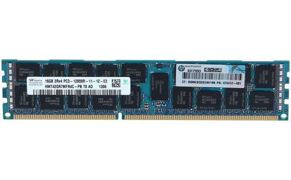 Dell - HMT42GR7MFR4C-PB - 16GB 2Rx4 PC3-12800R DDR3-1600MHz - 16 GB - DDR3