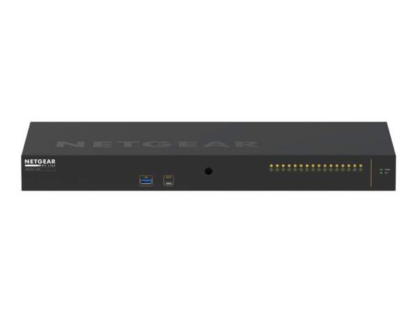 Netgear - XSM4216F-100EUS - AV Line M4250-16XF - Switch - L3 - managed - 16 x 10 Gigabit SFP+