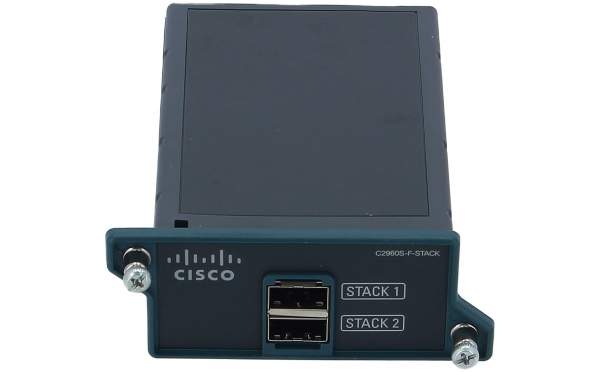 Cisco - C2960S-F-STACK= - C2960S-F-STACK= - Nero - Cablato - 320 g