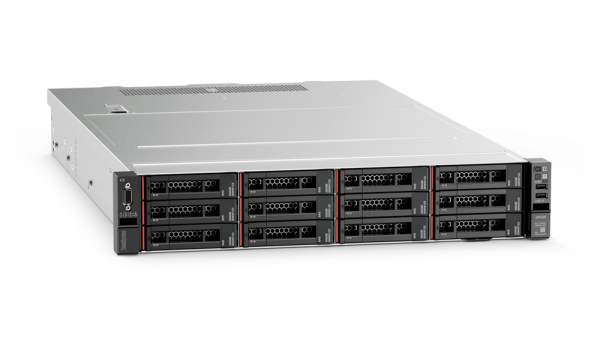 Lenovo - 7X99A05MEA - ThinkSystem SR590 7X99 - Server - rack-mountable - 2U - 2-way - 1 x Xeon Silver 4210 / 2.2 GHz - RAM 16 GB - SAS - hot-swap 2.5" bay(s) - HDD 3 x 600 GB