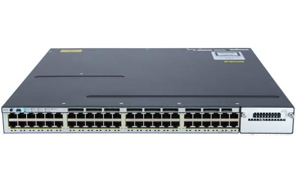 Cisco - WS-C3750X-48T-L - Catalyst 3750X - Gestito - L2 - Gigabit Ethernet (10/100/1000) - Full duplex - Montaggio rack - 1U