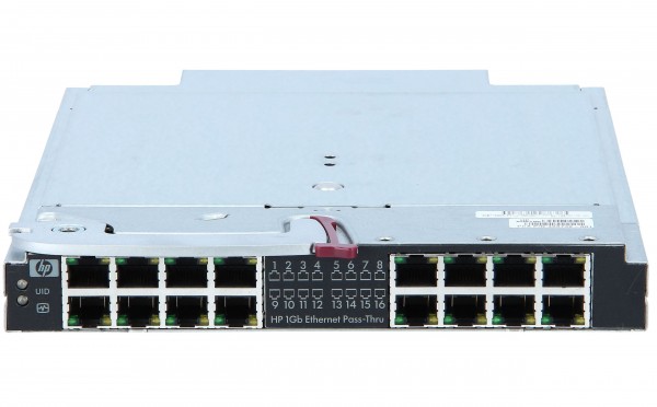 HPE - 419329-001 - HP 1Gb Ethernet pass-thru module