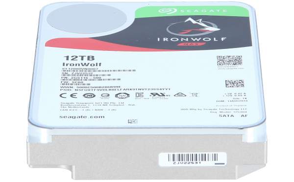 SEAGATE - ST12000VN0007 - Seagate IronWolf ST12000VN0007 - Festplatte - 12 TB - intern - 3.5" (8