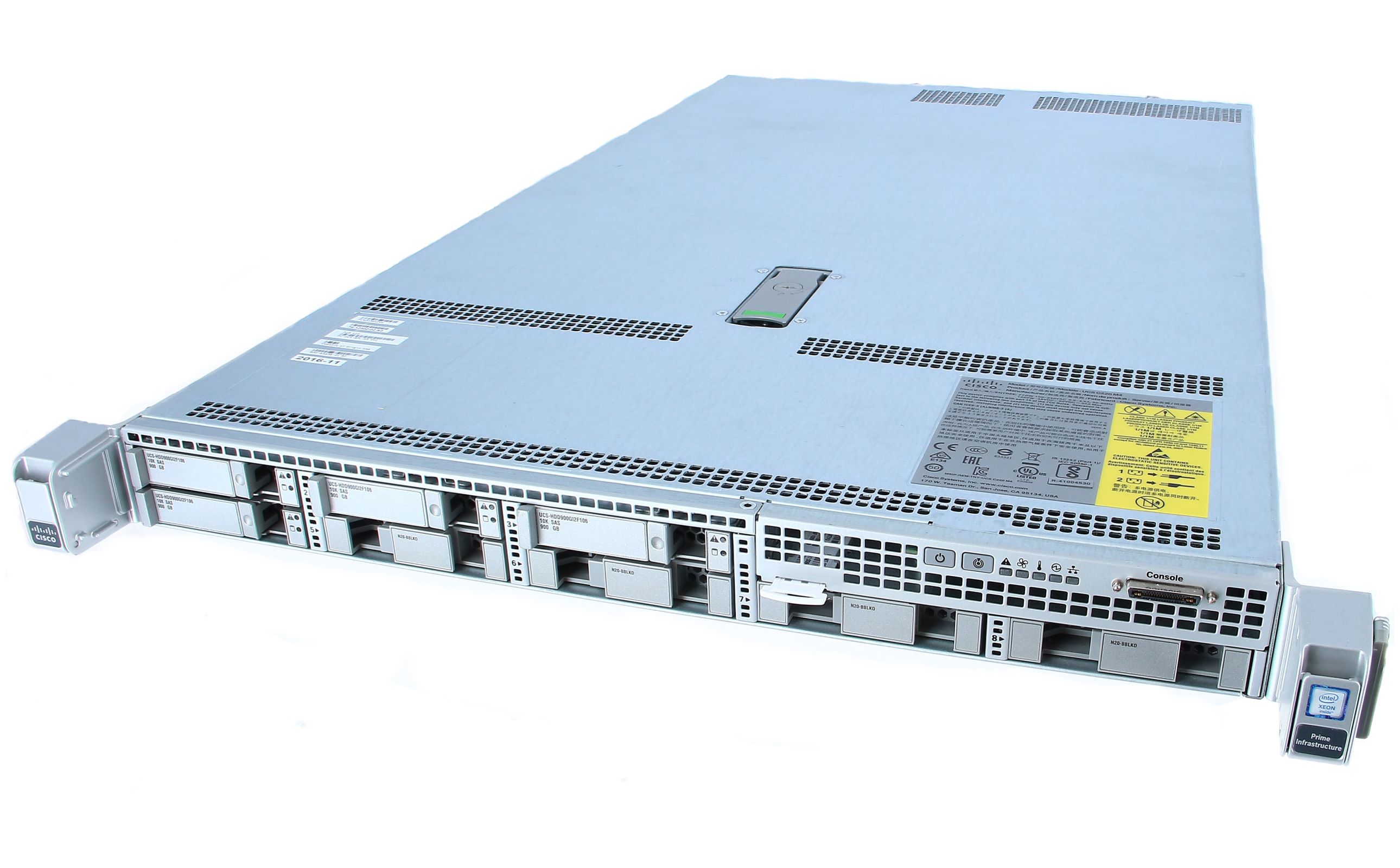 Cisco - UCSC-C220-M4S - Cisco UCS C220 M4 High-Density Rack Server SSF