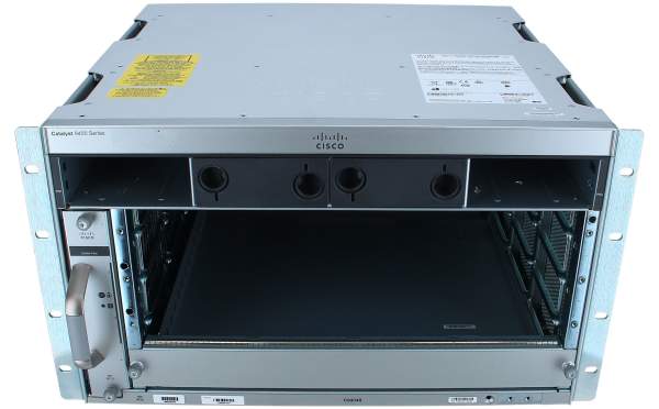 Cisco - C9404R= - Catalyst 9404R series 4 slot chassis - switch - side to side airflow - rack-mountable