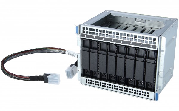 HPE - 822756-B21 - 8 SFF hard drive cage - Gehäuse für Speicherlaufwerke - 6.4 cm (2.5")