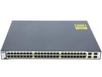 Cisco -  WS-C3750-48PS-S -  Catalyst 3750 48 10/100 PoE + 4 SFP Standard Image